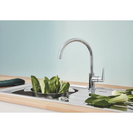 GROHE 31536001 - Keukenmengkraan BAUCURVE 332 mm glanzend chroom