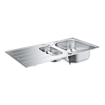 GROHE 31564SD1 - Keukenspoelbak K200 965 × 500 mm RVS
