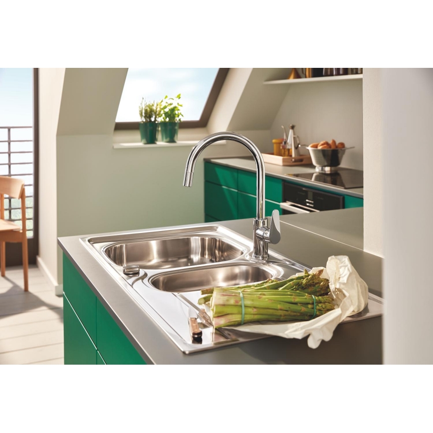 GROHE 31564SD1 - Keukenspoelbak K200 965 × 500 mm RVS