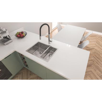 GROHE 31575SD1 - Keukenspoelbak K700U 760 × 450 mm RVS