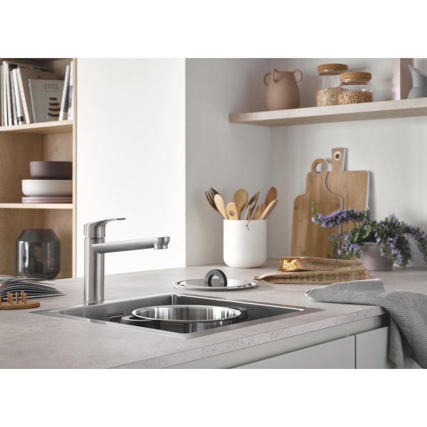 GROHE 31578SD1 - Évier K700 464 x 464 x 200 en acier inoxydable