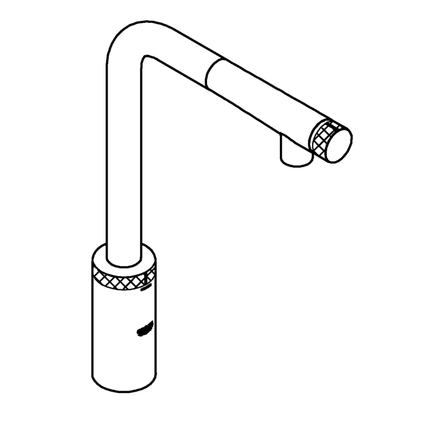 GROHE 31613DC0 - Keukenkraan A SmartControl RVS