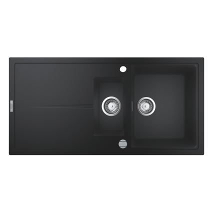 GROHE 31642AP0 - Évier composite K400 1000 × 500 mm noir