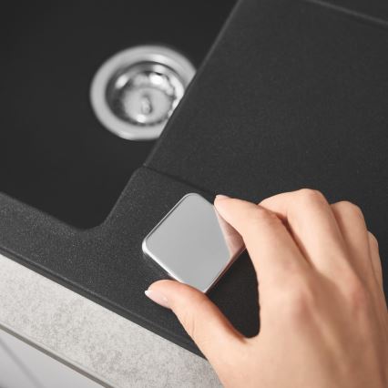 GROHE 31644AP0 - Keukenspoelbak K500 860 × 500 mm graniet/zwart