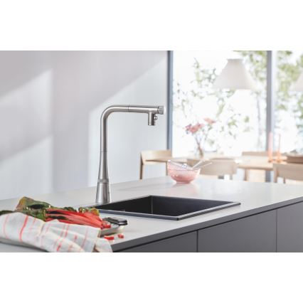 GROHE 31653AP0 - Évier composite K700U 457 × 406 mm noir