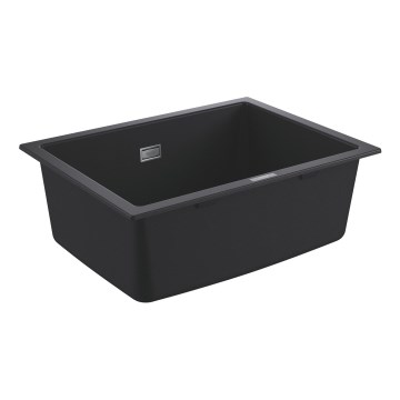 GROHE 31655AP0 - Keukenspoelbak K700U 610 × 460 mm zwart steen/zwart
