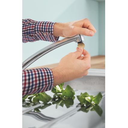 GROHE 31680000 - Keukenkraan BAUECO glanzend chroom