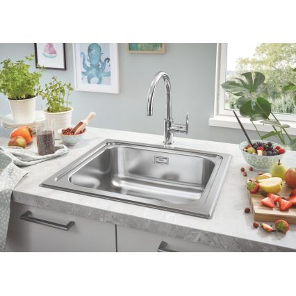 GROHE 31719SD0 - Keukenspoelbak K200 533 × 457 mm, roestvrij staal
