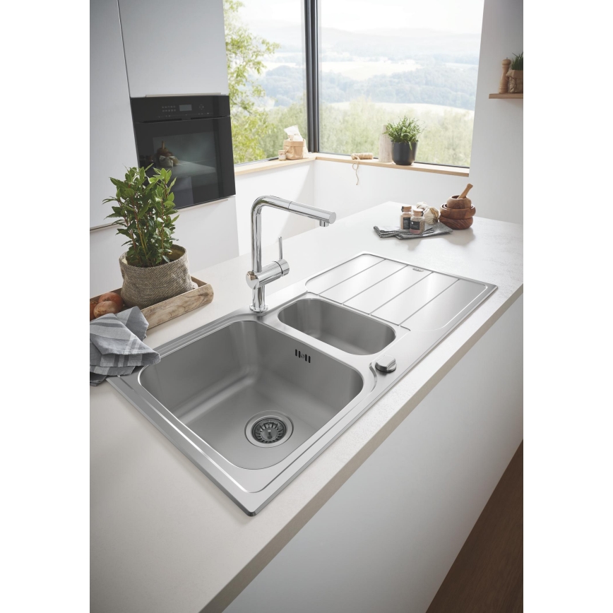 GROHE 32168000 - Keukenkraan A, glanzend chroom