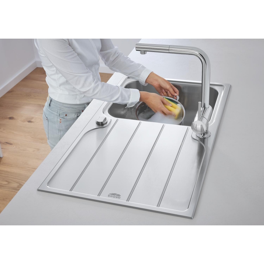 GROHE 32168000 - Keukenkraan A, glanzend chroom