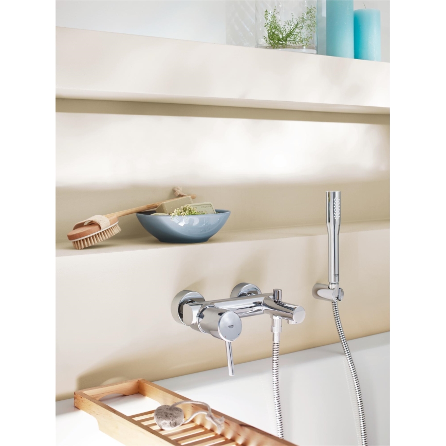 GROHE 32211001 - Mitigeur de baignoire CONCETTO DN 15 chrome poli