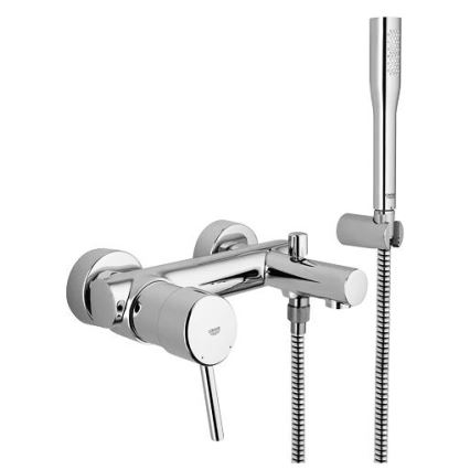 GROHE 32212001 - Ensemble pour baignoire avec mitigeur CONCETTO, chrome brillant