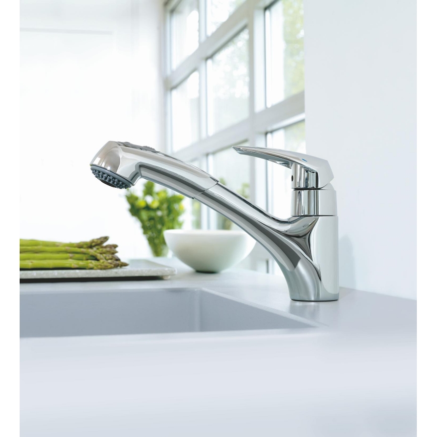 GROHE 32257001 - EURODISC keukenmengkraan, glanzend chroom