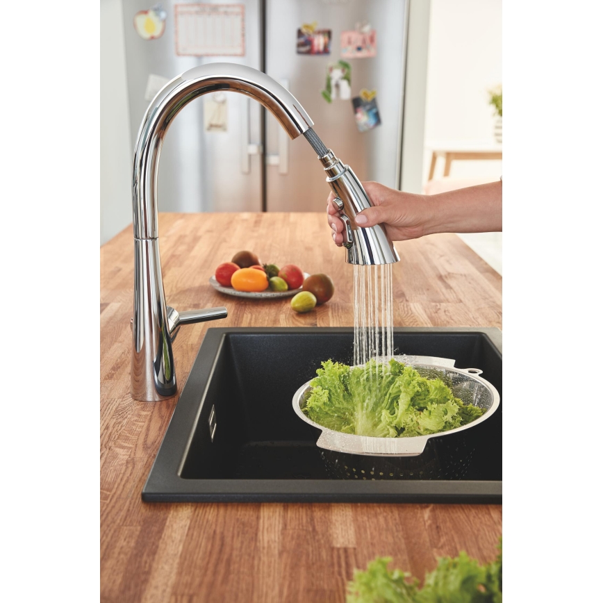 GROHE 32294002 - Keukenkraan ZEDRA 401 mm glanzend chroom