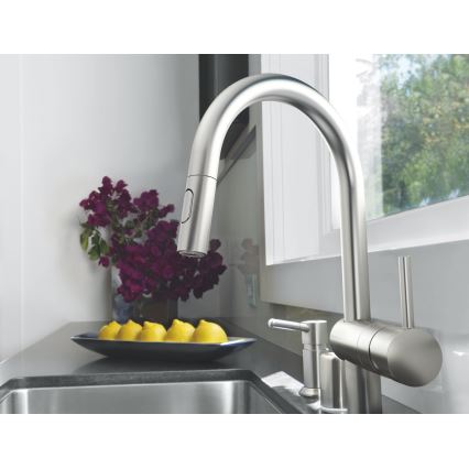GROHE 32321DC2 - Mitigeur d'évier A en acier inoxydable
