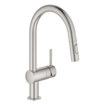 GROHE 32321DC2 - Mitigeur d'évier A en acier inoxydable