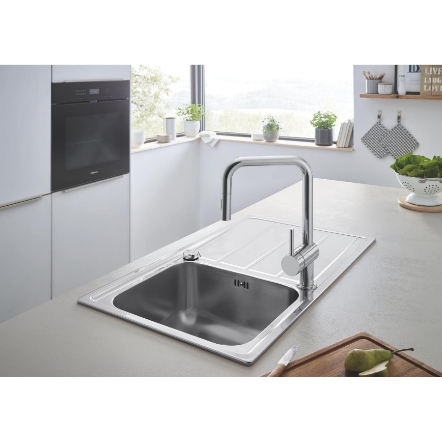 GROHE 32322002 - Mitigeur d'évier A chromé brillant