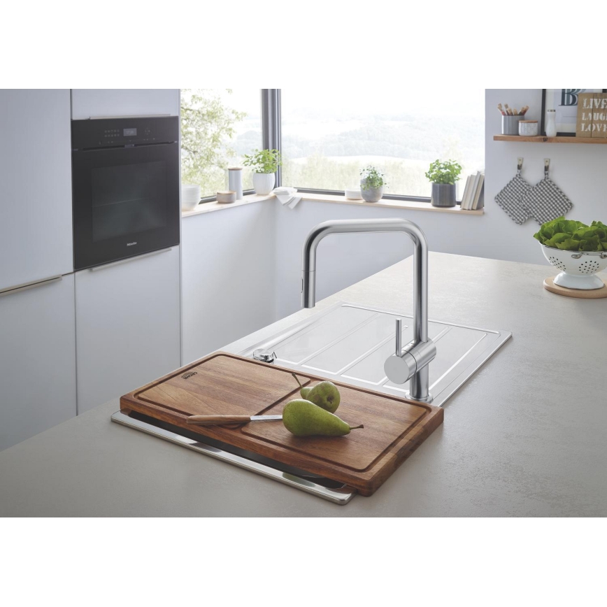GROHE 32322DC2 - Mitigeur d'évier en inox