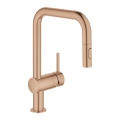 GROHE 32322DL2 - Keukenkraan A, brons