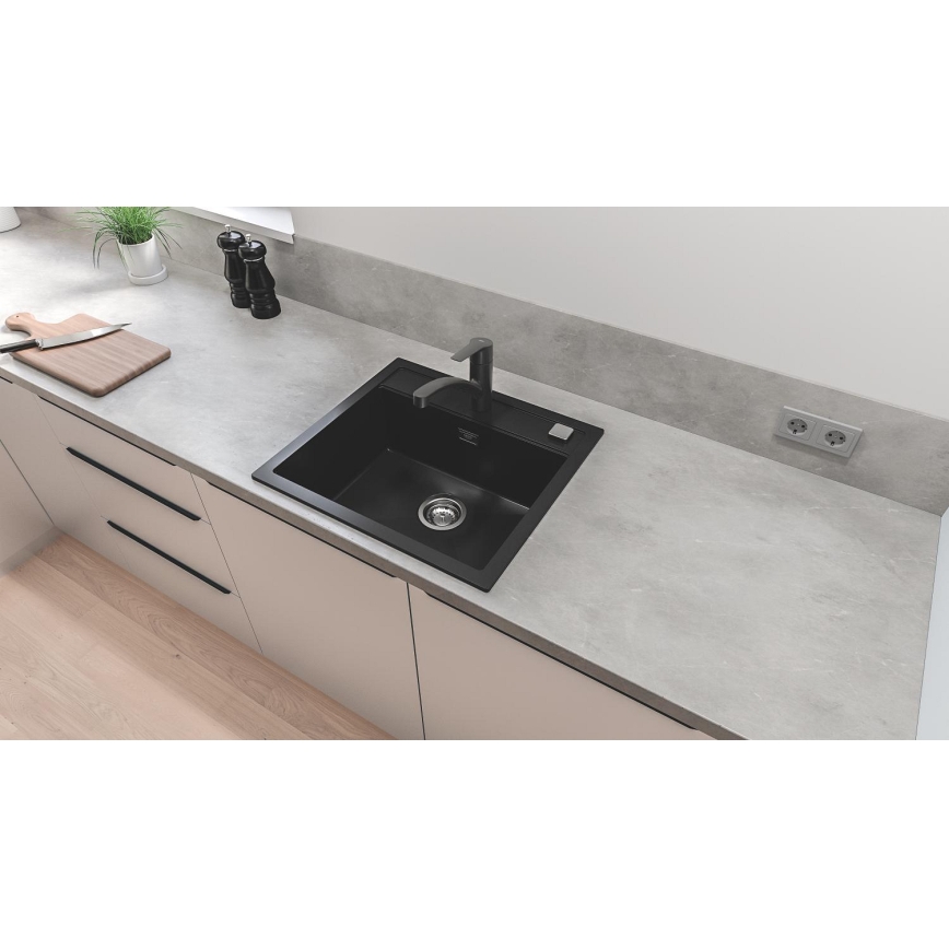 GROHE 324412432 - Mitigeur d'évier START 184 mm noir