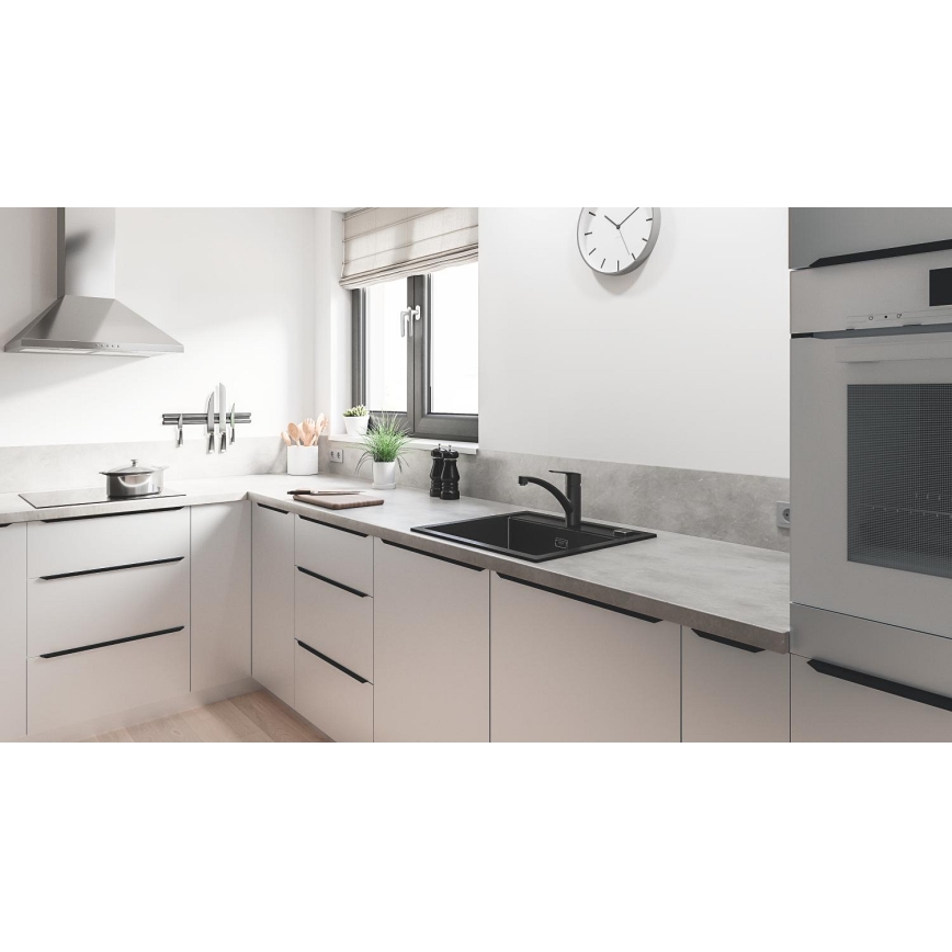 GROHE 324412432 - Mitigeur d'évier START 184 mm noir