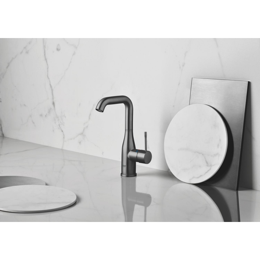 GROHE 32628AL1 - Mitigeur pour lavabo ESSENCE, taille L, finition anthracite