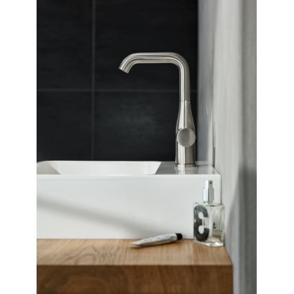 GROHE 32628DC1 - Mitigeur pour lavabo ESSENCE, taille L, acier inoxydable