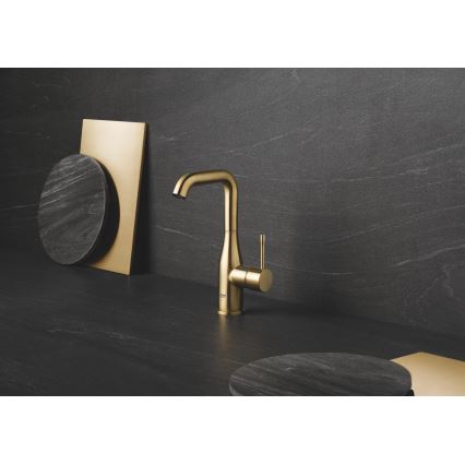 GROHE 32628GN1 - Mitigeur pour lavabo ESSENCE, taille L, doré