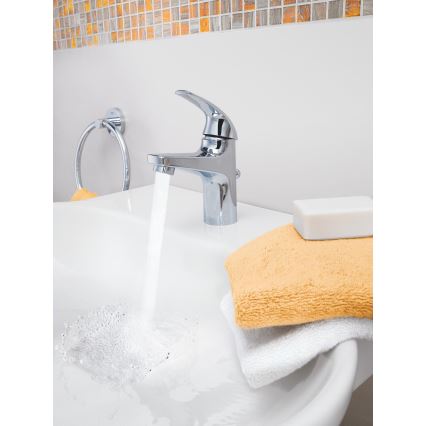 GROHE 32805000 - Wastafelmengkraan BAUCURVE DN 15, glanzend chroom