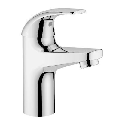 GROHE 32848000 - Wastafelmengkraan BAUCURVE glanzend chroom