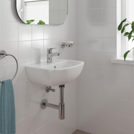 GROHE 32861001 - BAUEDGE wastafelmengkraan 131 mm, glanzend chroom