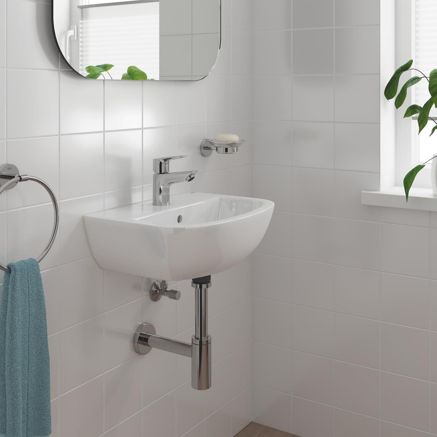 GROHE 32861001 - Robinet mitigeur monobloc BAUEDGE 131 mm chrome brillant