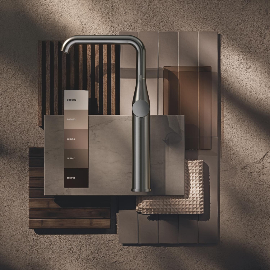 GROHE 32901AL1 - Mitigeur lavabo ESSENCE XL, finition graphite