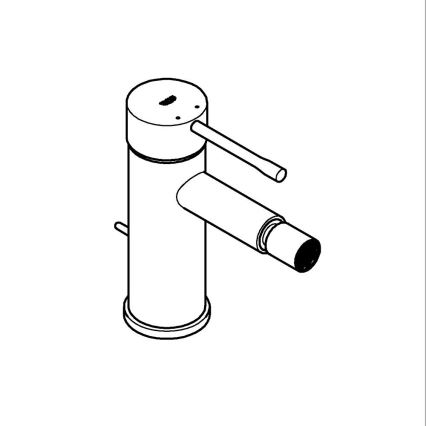 GROHE 32935001 - Bidetkraan ESSENCE DN 15, glanzend chroom