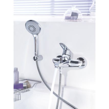 GROHE 33395002 - Ensemble pour baignoire avec mitigeur EURODISC COSMOPOLITAN, finition chrome brillant