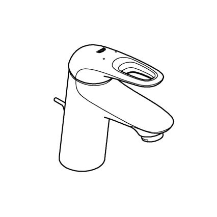 GROHE 33558LS3 - Mitigeur pour lavabo EUROSTYLE taille S blanc