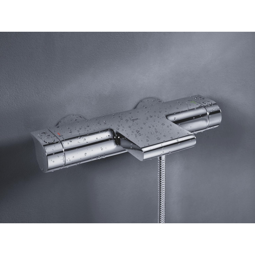GROHE 34174001 - Mitigeur thermostatique pour baignoire GROHTHERM 2000 172 mm chrome brillant