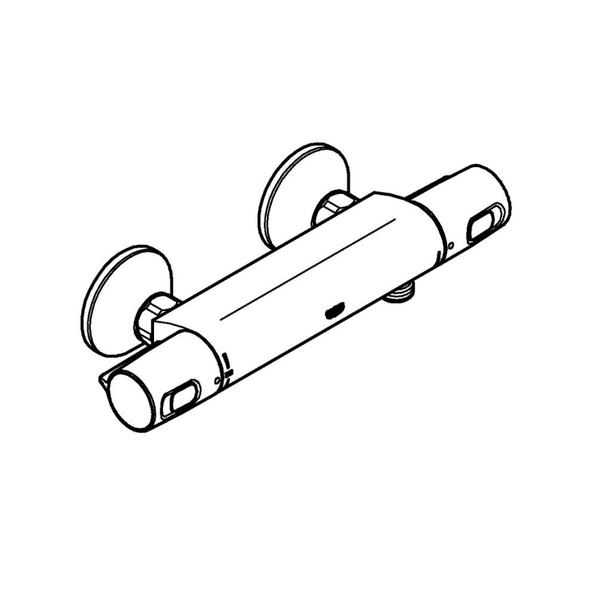 GROHE 34229002 - Thermostatische douchemengkraan PRECISION TREND DN 15 chroom