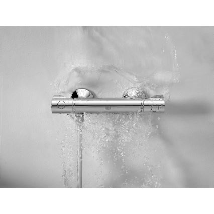 GROHE 34558000 - Mitigeur thermostatique de douche GROHTHERM 800 DN 15, chromé brillant