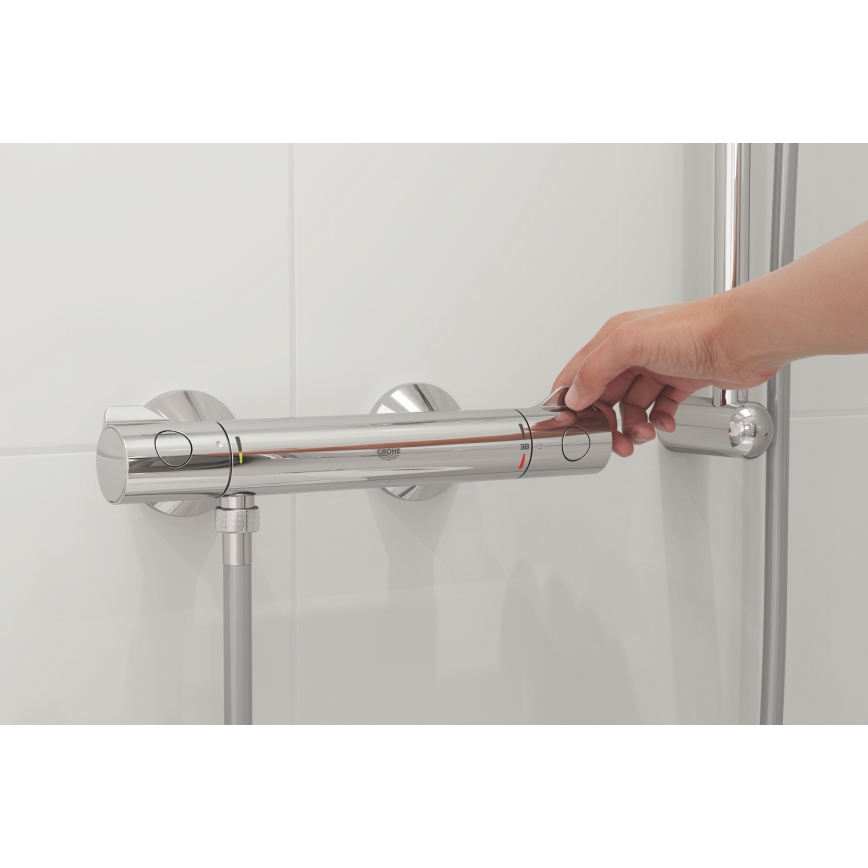GROHE 34558000 - Thermostatische douchekraan GROHTHERM 800 DN 15 glanzend chroom