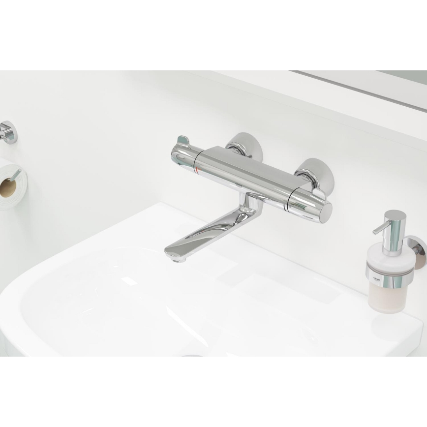 GROHE 34666000 - Mitigeur thermostatique médical DN 15, chromé brillant