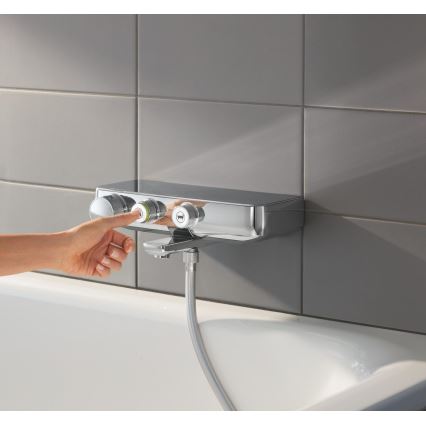 GROHE 34718000 - Thermostatische badmengkraan GROHTHERM SMARTCONTROL 12” chroom