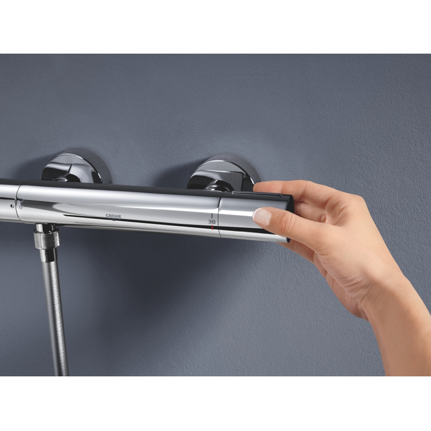 GROHE 34765000 - Thermostatische douchekraan GROHTHERM COSMOPOLITAN DN 15, chroom