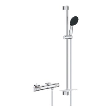 GROHE 34853001 - Doucheset met thermostaatkraan PRECISION FEEL+ 90 cm glanzend chroom