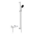 GROHE 34857000 - Ensemble de douche avec mitigeur thermostatique PRECISION GET 12” finition chrome brillant