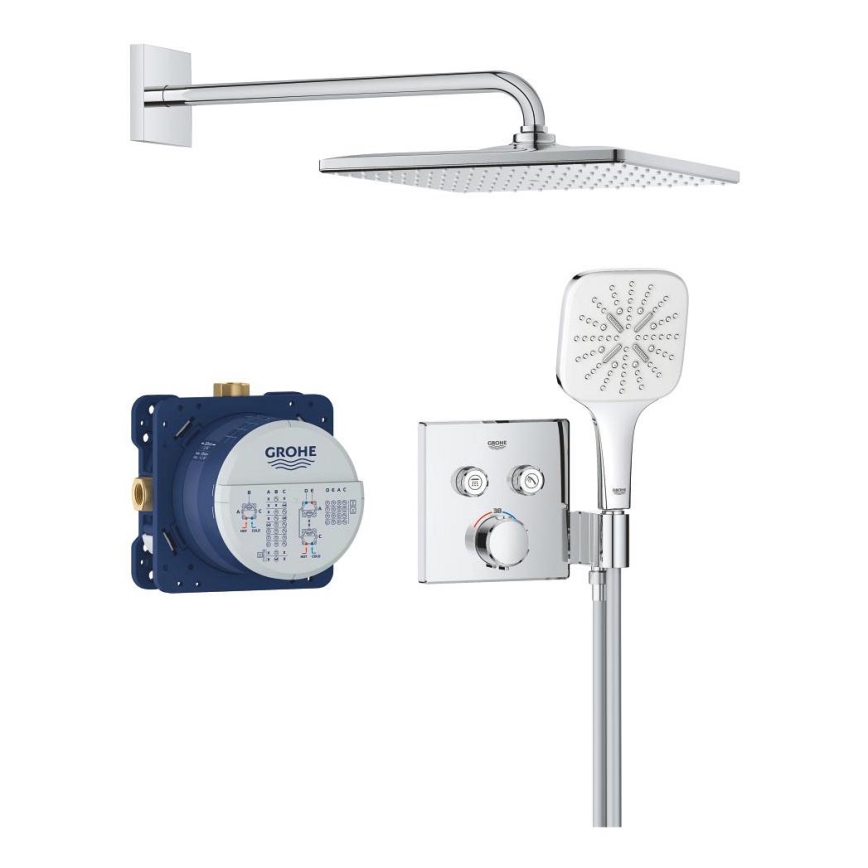 GROHE 34876000 - PRECISION SMARTCONTROL douchesysteem 310 × 310 mm chroom