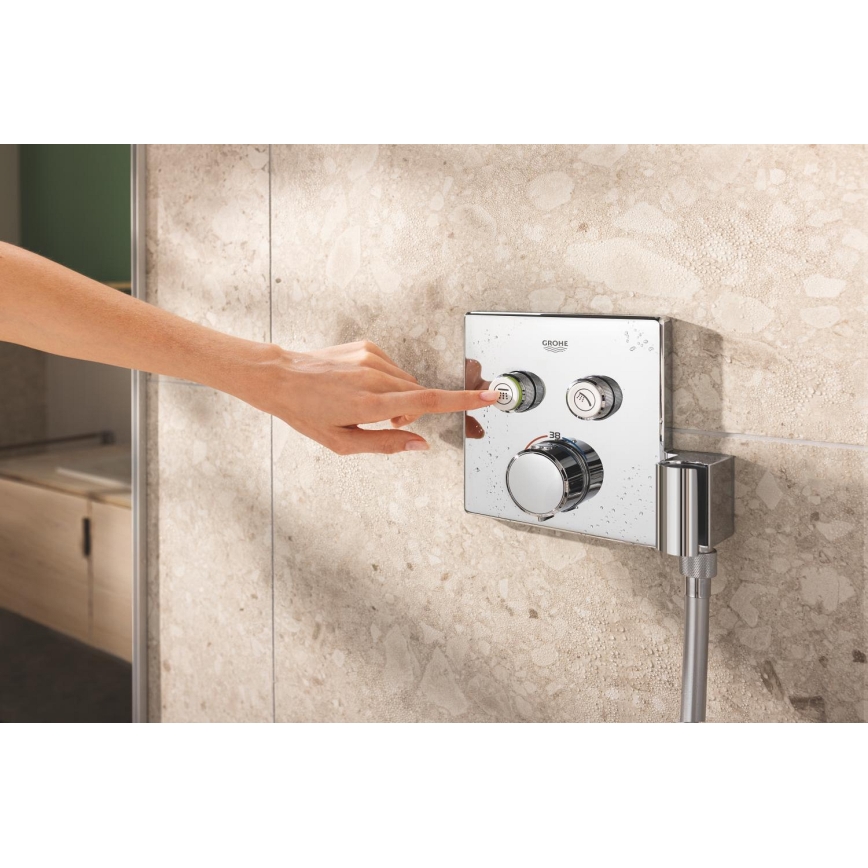 GROHE 34876000 - PRECISION SMARTCONTROL douchesysteem 310 × 310 mm chroom