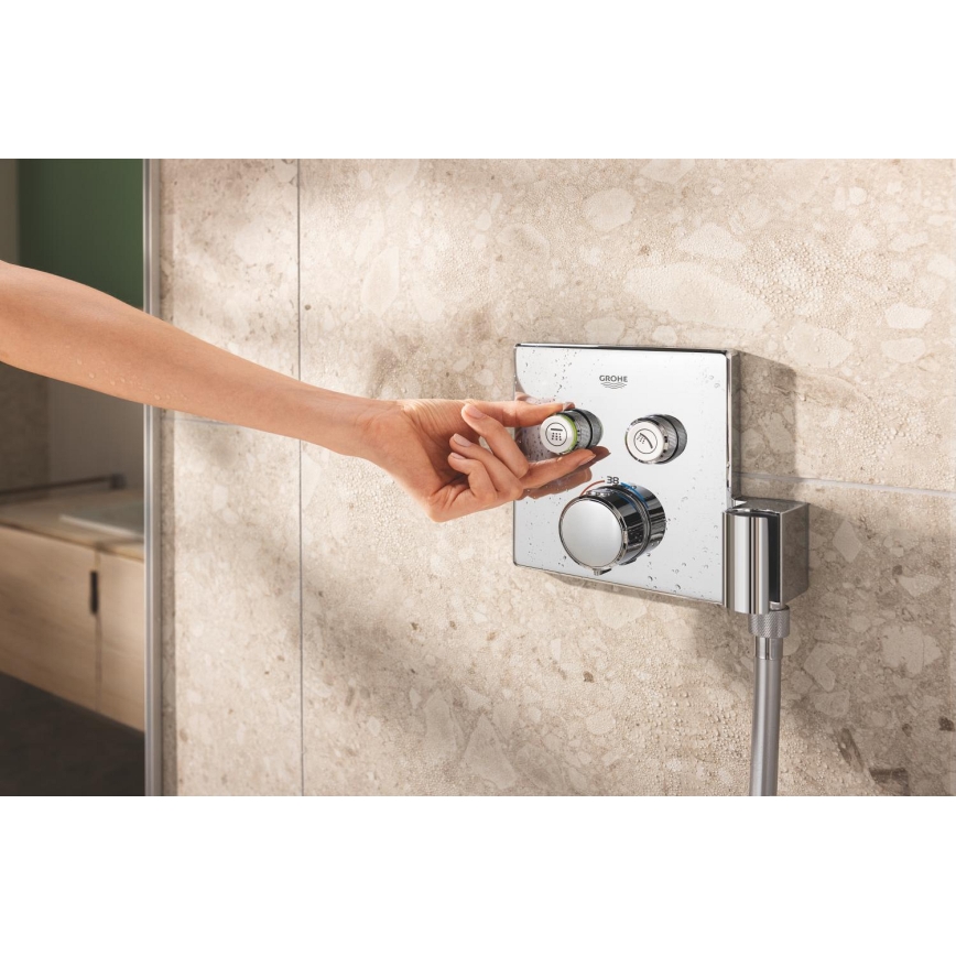 GROHE 34876000 - Système de douche PRECISION SMARTCONTROL 310 × 310 mm chromé