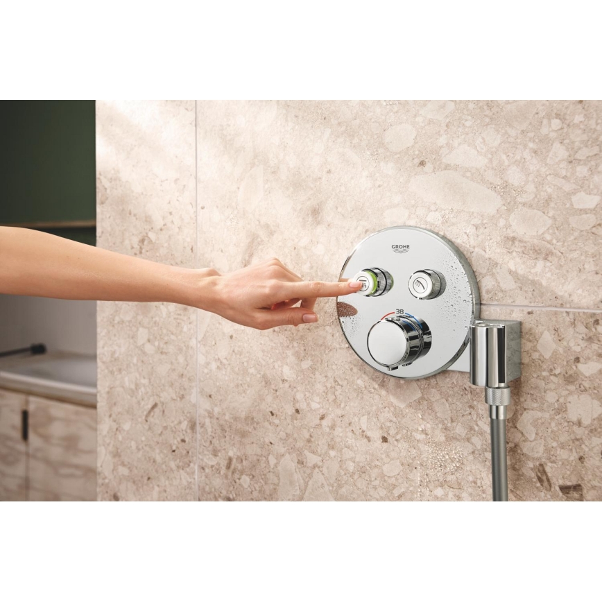 GROHE 34877000 - Douchesysteem VITALIO RAIN MONO 310 glanzend chroom