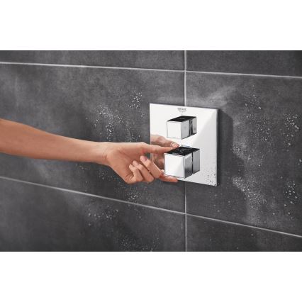 GROHE 34879000 - Inbouwdouchesysteem PRECISION CUBE 310 × 310 mm chroom